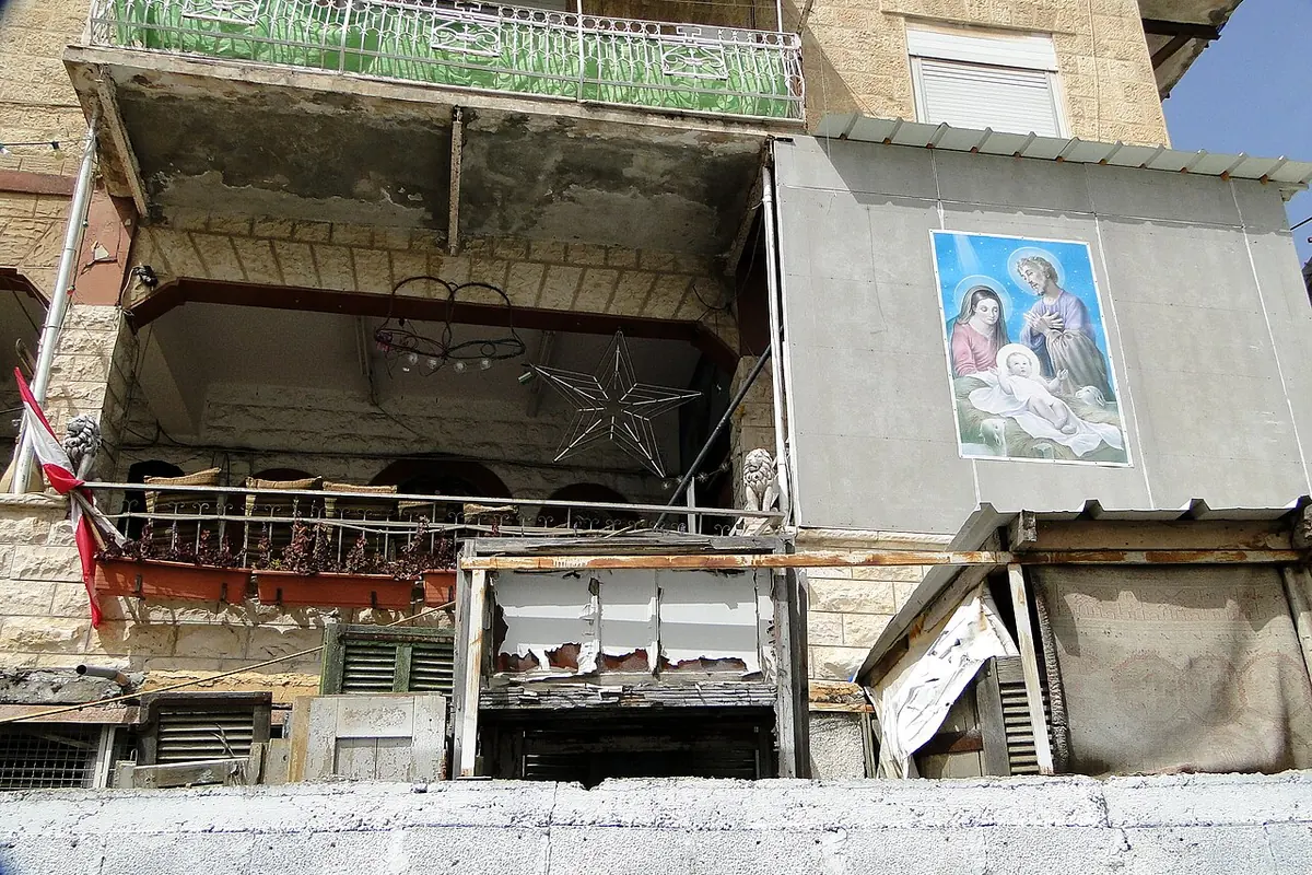 Street scene in Wadi Nisnas